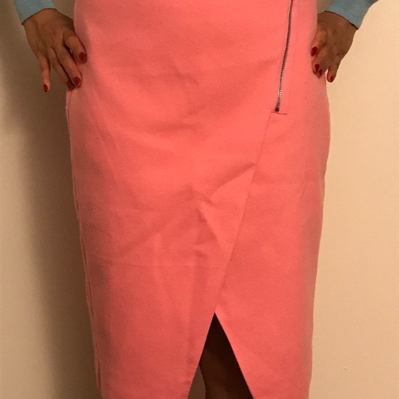 LOFT Dresses & Skirts - Loft zip wrap pencil skirt